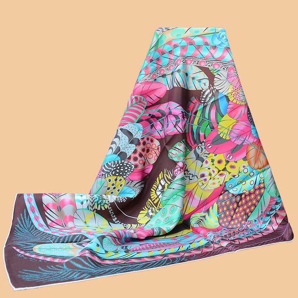 huajun 2 store||brown granny grade "plumes en fete" 90 silk square scarf twill printed scarf hand rolled, Blue;gray
huajun 2 store||brown granny grade "plumes en fete" 90 silk square scarf twill printed scarf hand rolled, Blue;gray