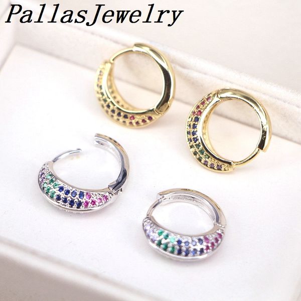 4pairs 16mm cz micro pave circle earrings for women statement jewelry huggie hoop earrings 2020 brincos gifts, Golden;silver
4pairs 16mm cz micro pave circle earrings for women statement jewelry huggie hoop earrings 2020 brincos gifts, Golden;silver