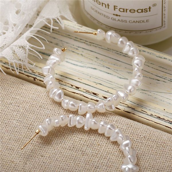 quality new pearl hoop earrings for women exaggerates oversize pearl circle ear dangle earrings fashion jewelry
quality new pearl hoop earrings for women exaggerates oversize pearl circle ear dangle earrings fashion jewelry