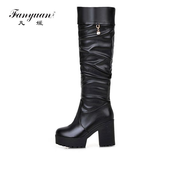 boots fanyuan 2021 winter shoes warm short plush snow women knee high square heels black platform motorcycle boot
boots fanyuan 2021 winter shoes warm short plush snow women knee high square heels black platform motorcycle boot