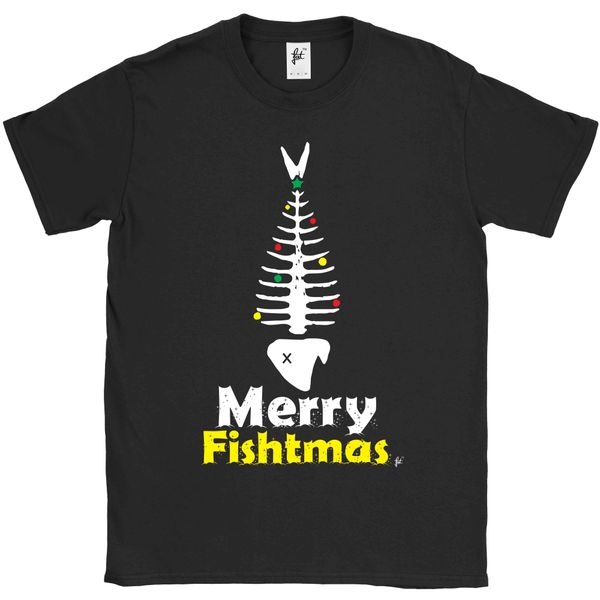 веселые fishtmas рождественские огни на fisher кости mens t-shirt повседневная одежда brand печати хлопка тенниска o-образным вырезом с коро
веселые fishtmas рождественские огни на fisher кости mens t-shirt повседневная одежда brand печати хлопка тенниска o-образным вырезом с коро