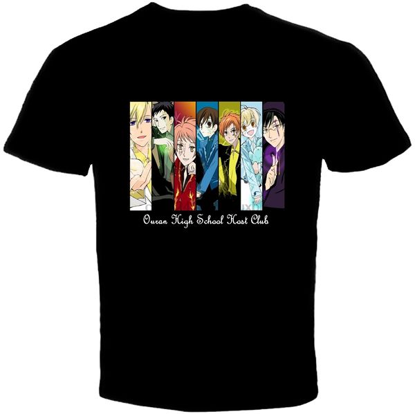 ouran high school host club 01 new t shirt cartoon t shirt men new fashion tshirt ajax funny t shirts