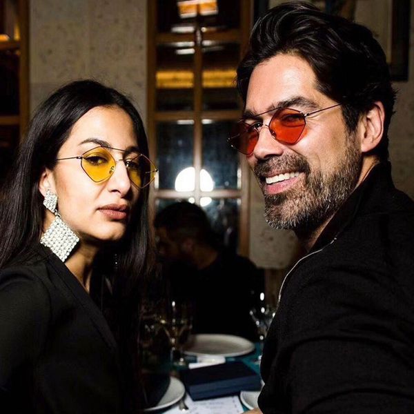 sunglasses european and american trendy small frame ladies metal brand designer fashionable ocean glasses lens, White;black
sunglasses european and american trendy small frame ladies metal brand designer fashionable ocean glasses lens, White;black