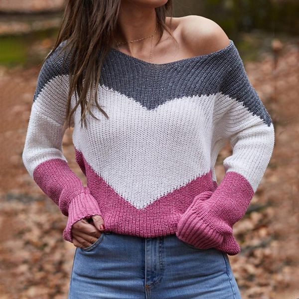 элегантный плечи лоскутная ребро вязать свитер новый backless с длинным рукавом женщины топы пуловер осень зима теплый свитер harajuku, White;black
элегантный плечи лоскутная ребро вязать свитер новый backless с длинным рукавом женщины топы пуловер осень зима теплый свитер harajuku, White;black