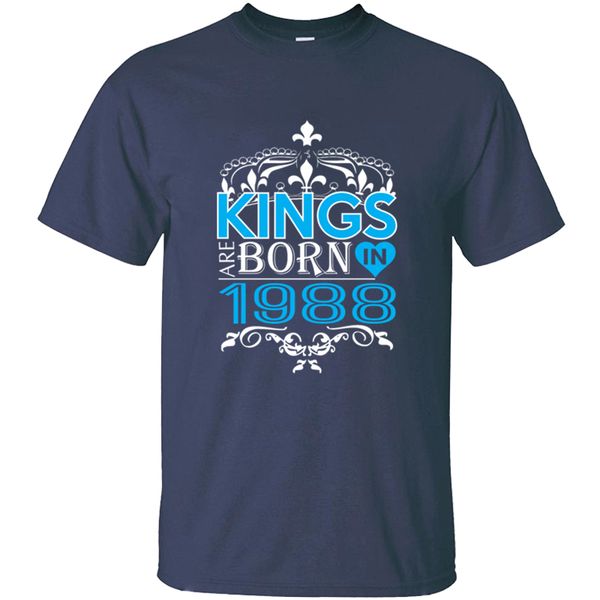 new arrival funny kings are born in 1988 happy fathers day t-shirt letter clothing men tshirts short sleeve pop tee
new arrival funny kings are born in 1988 happy fathers day t-shirt letter clothing men tshirts short sleeve pop tee