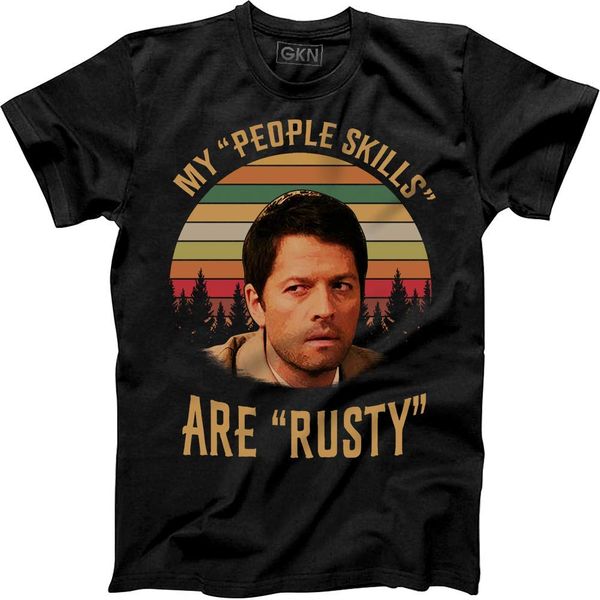 my people skills are rusty vintage retro t-shirt castiel supernatural men t shirt 2018 fashion tee o neck shirt plus size 
my people skills are rusty vintage retro t-shirt castiel supernatural men t shirt 2018 fashion tee o neck shirt plus size