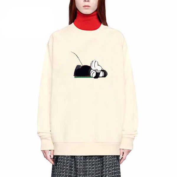 man designers clothes 2020 20ss made in italy cartoon cute printed sweatshirt long sleeve crewneck pullover men women high stree, Black
man designers clothes 2020 20ss made in italy cartoon cute printed sweatshirt long sleeve crewneck pullover men women high stree, Black