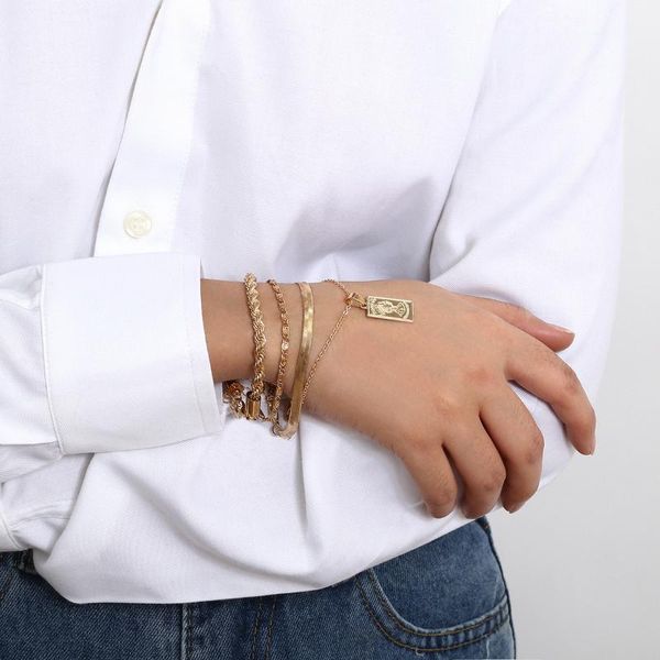 punk miami curb cuban thick bracelet bangle chunky heavy metal imitation pearl bracelet wrist chain jewelry, Golden;silver
punk miami curb cuban thick bracelet bangle chunky heavy metal imitation pearl bracelet wrist chain jewelry, Golden;silver