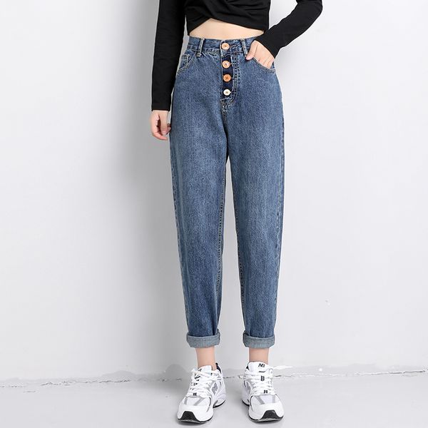 women's jeans 2021 casual high waist woman plus size boyfriend for women autumn winter washed femme, Blue
women's jeans 2021 casual high waist woman plus size boyfriend for women autumn winter washed femme, Blue