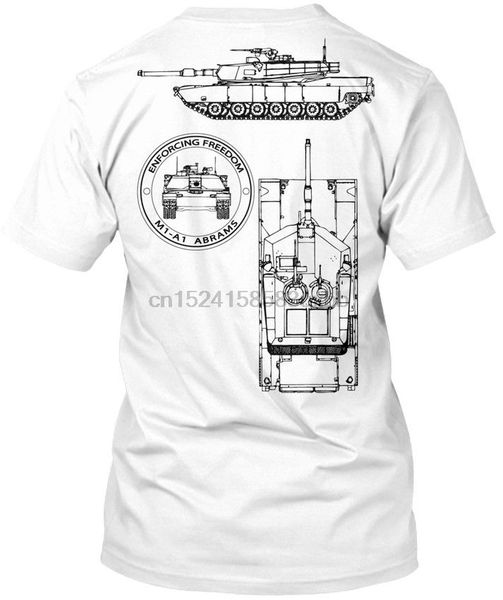 enforcing om m1a1 abrams premium tee t-shirtcustom printed