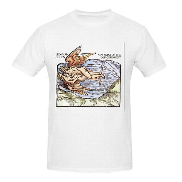 2018 fashion summer style leonard cohen new skin for old ceremony mens tee shirts white tee shirt
2018 fashion summer style leonard cohen new skin for old ceremony mens tee shirts white tee shirt