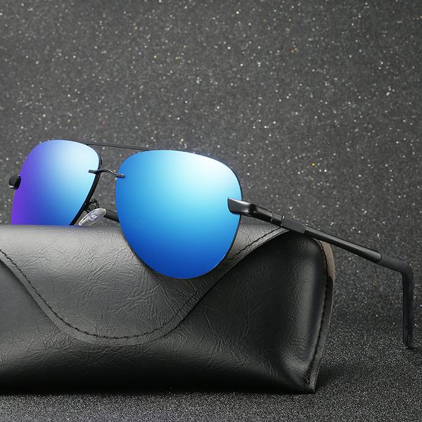 mx 2020 new brand pilot sunglasses polarized men's sunglasses frameless fashion outdoor men driving glasses, White;black
mx 2020 new brand pilot sunglasses polarized men's sunglasses frameless fashion outdoor men driving glasses, White;black