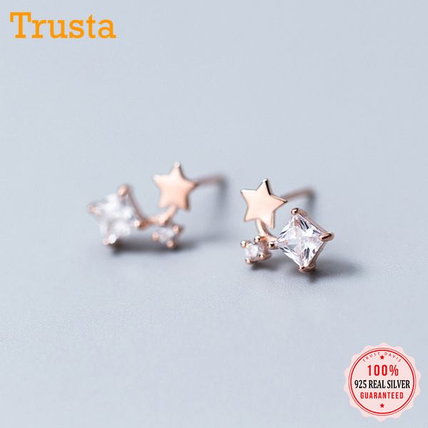 trustdavis luxury minimalist 925 sterling silver fashion lovely star cz stud earrings gift for women wedding party jewelry ds857, Golden;silver
trustdavis luxury minimalist 925 sterling silver fashion lovely star cz stud earrings gift for women wedding party jewelry ds857, Golden;silver