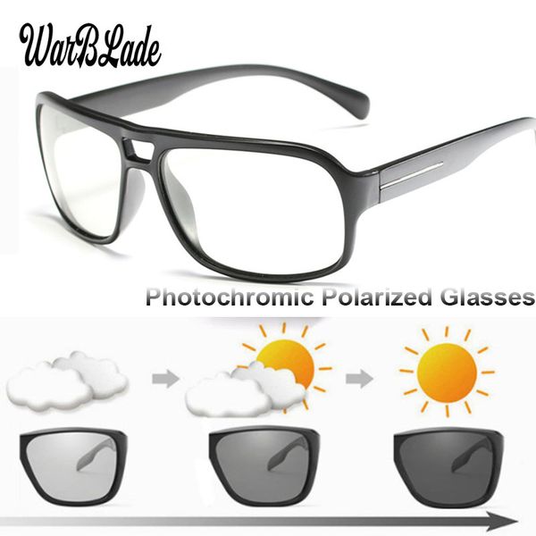 warblade brand intelligent pchromic polarized sunglasses men day night driving goggles chameleon discoloration sun glasses, White;black
warblade brand intelligent pchromic polarized sunglasses men day night driving goggles chameleon discoloration sun glasses, White;black