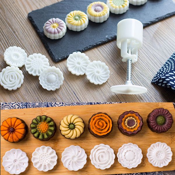amais 6 style flower shaped mooncake mold hand pressure fondant moon cake decorating tools cookie cutter pastry baking tool
amais 6 style flower shaped mooncake mold hand pressure fondant moon cake decorating tools cookie cutter pastry baking tool