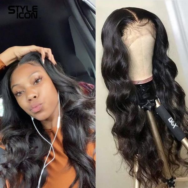 lace wigs body wave 360 front human hair pre plucked hairline 180% brazilian frontal wig with baby remy, Black;brown
lace wigs body wave 360 front human hair pre plucked hairline 180% brazilian frontal wig with baby remy, Black;brown