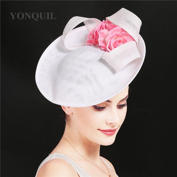 big women hat pink flower decor wedding headwear fashion fascinator hat formal dress ladies fedora cap hair pin bridal, Blue;gray
big women hat pink flower decor wedding headwear fashion fascinator hat formal dress ladies fedora cap hair pin bridal, Blue;gray