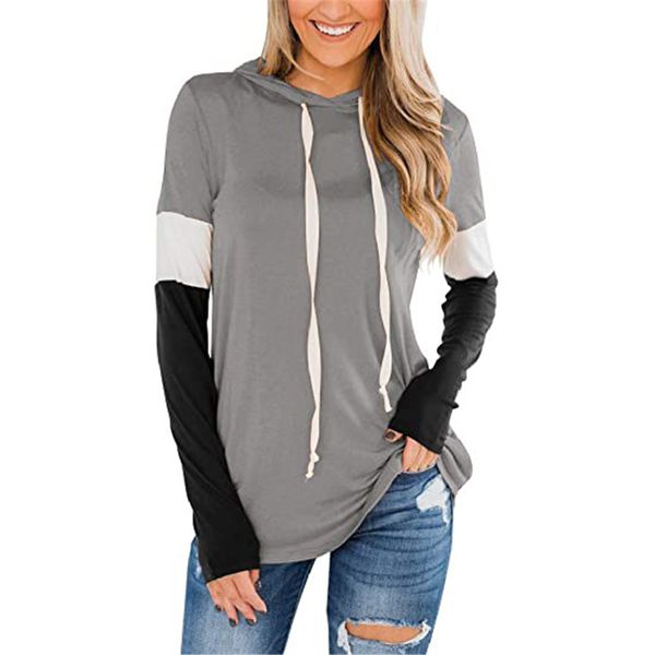 designer women tshirt patchwork long sleeve slim hooded spring autumn casual colorful women clothes 2021 new arrival, White
designer women tshirt patchwork long sleeve slim hooded spring autumn casual colorful women clothes 2021 new arrival, White