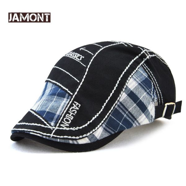 berets jamont vintage hat casual beret for men outdoor sports flat women's summer autumn embroidery brand designer retro caps, Blue;gray
berets jamont vintage hat casual beret for men outdoor sports flat women's summer autumn embroidery brand designer retro caps, Blue;gray