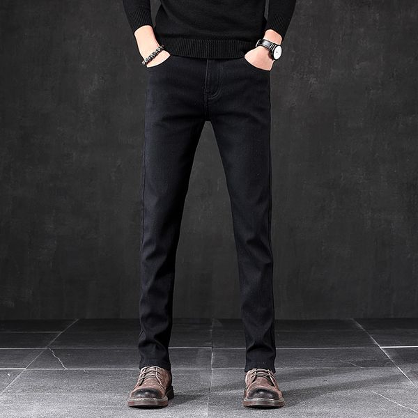 men's jeans 2021 arrival black smart casual men, fashion classic elastic size 28-36, Blue
men's jeans 2021 arrival black smart casual men, fashion classic elastic size 28-36, Blue
