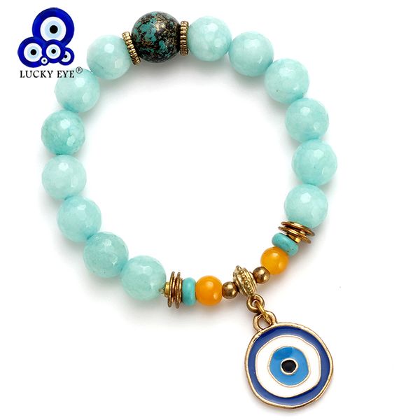 charm bracelets lucky eye colourful natural stone beads bracelet evil charms for men women & bangles jewelry ey4786, Golden;silver
charm bracelets lucky eye colourful natural stone beads bracelet evil charms for men women & bangles jewelry ey4786, Golden;silver