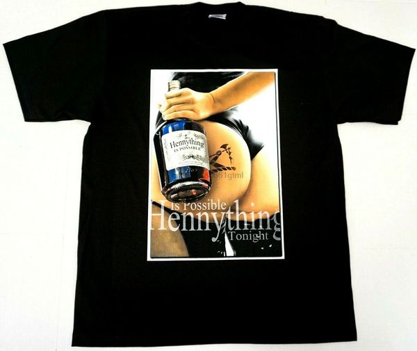 hennything is possible tonight t-shirt henny urban streetwear mens tee