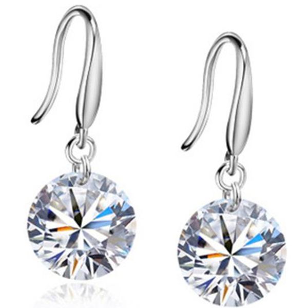 fashion jewelry crystal rhinestone elegant silver plated ear hook dangle earring for women
fashion jewelry crystal rhinestone elegant silver plated ear hook dangle earring for women