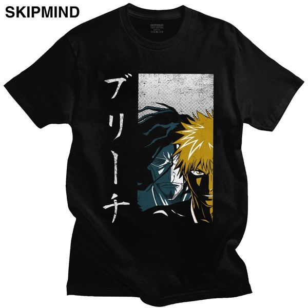 anime bleach t shirts men short sleeve pure cotton tee crew neck casual ichigo kurosaki anime manga shinigami t-shirt merch gift
anime bleach t shirts men short sleeve pure cotton tee crew neck casual ichigo kurosaki anime manga shinigami t-shirt merch gift