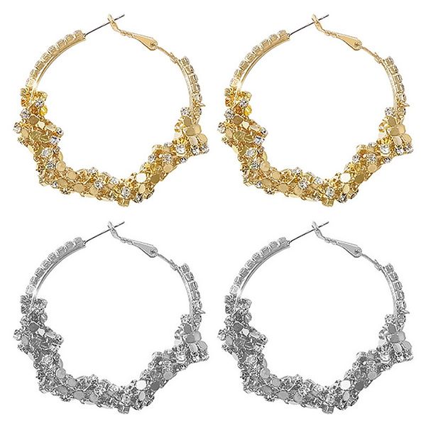 hoop & huggie fashion women earring round geometric charming earrings for, Golden;silver
hoop & huggie fashion women earring round geometric charming earrings for, Golden;silver