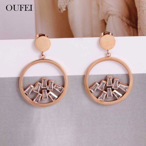 dangle & chandelier oufe rose gold dangling earrings for women stainless steel earring female charms 2021 fashion jewelry accessories wholes, Silver
dangle & chandelier oufe rose gold dangling earrings for women stainless steel earring female charms 2021 fashion jewelry accessories wholes, Silver