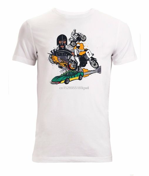 death race classic movie art (womans available) mens t shirt white