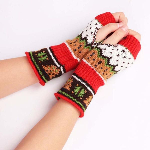five fingers gloves winter knitted fingerless christmas tree women girls knit half finger computer color fashion mittens, Blue;gray
five fingers gloves winter knitted fingerless christmas tree women girls knit half finger computer color fashion mittens, Blue;gray