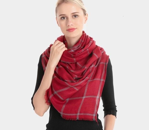 2019 winter thickening keep warm scarf woman lattice imitate cashmere scarf shawl, Blue;gray
2019 winter thickening keep warm scarf woman lattice imitate cashmere scarf shawl, Blue;gray