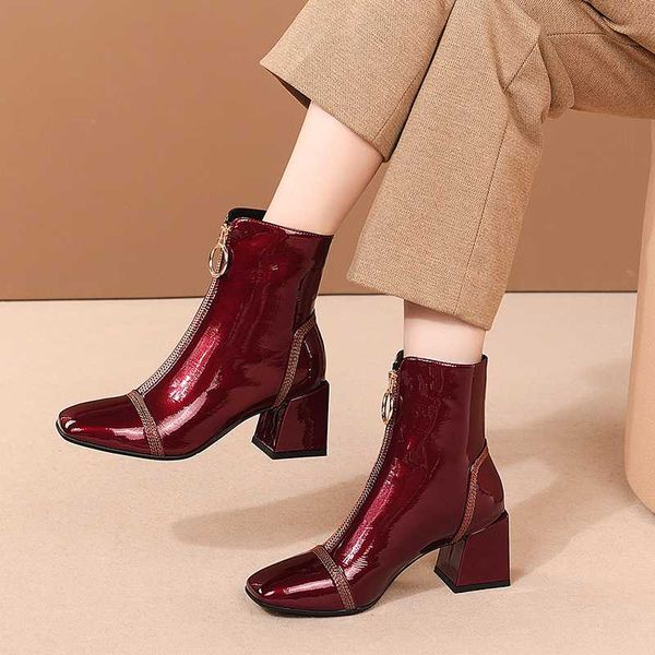 партия рабочей boots женщины осень зима дама ботильоны из натуральной кожи сжатых молний толстых высоких каблуков женщина, Black
партия рабочей boots женщины осень зима дама ботильоны из натуральной кожи сжатых молний толстых высоких каблуков женщина, Black