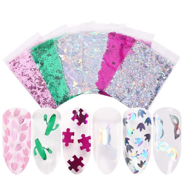 nail glitter 10g art decorations sequins shiny pink green mixed colors irregular leaf flakes diy beauty design tips, Silver;gold
nail glitter 10g art decorations sequins shiny pink green mixed colors irregular leaf flakes diy beauty design tips, Silver;gold