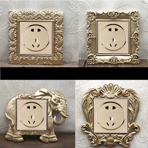 frames european light switch paste resin socket protective cover gold home el club power supply decorative frame art decorations
frames european light switch paste resin socket protective cover gold home el club power supply decorative frame art decorations