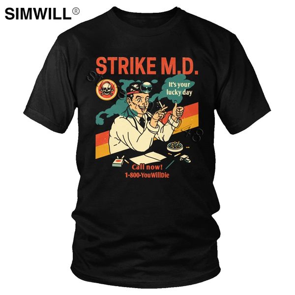 vintage strike md t shirt men's humor short sleeves 100% cotton t-shirt crew neck it's your lucky day tshirt slim fit tees top
vintage strike md t shirt men's humor short sleeves 100% cotton t-shirt crew neck it's your lucky day tshirt slim fit tees top