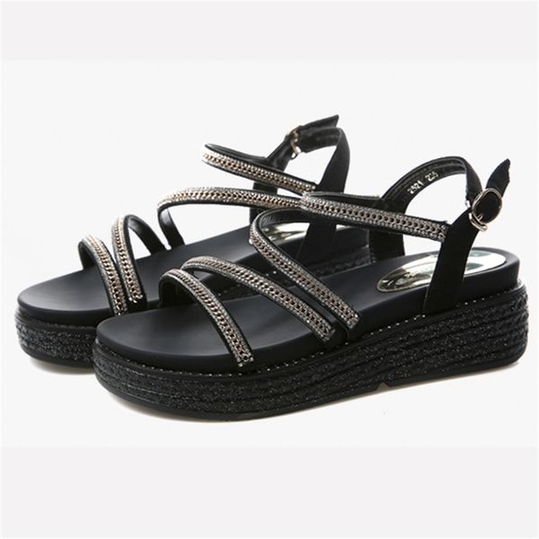 platform sandals flat crystal women summer shoes 2020 new coffee black ladies shoes rivets punk pumps gladiator women footwear
platform sandals flat crystal women summer shoes 2020 new coffee black ladies shoes rivets punk pumps gladiator women footwear