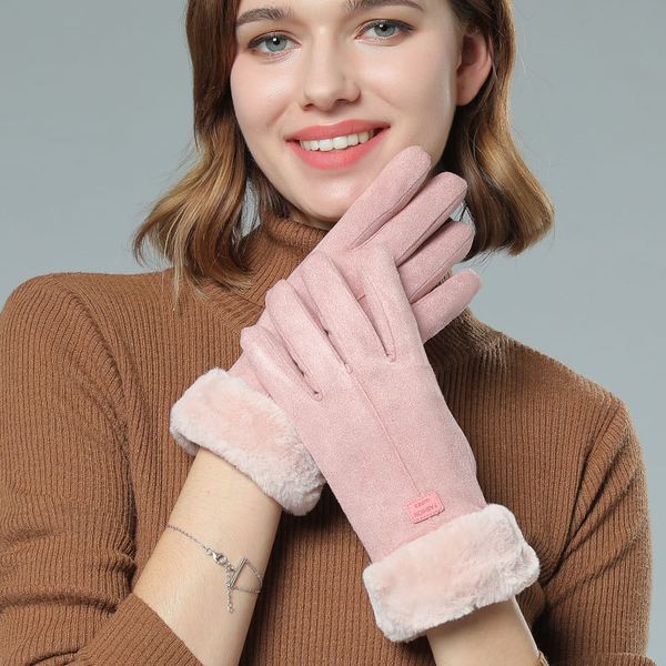 five fingers gloves winter women' suede warm gloves. fashionable and lovely outdoor touch screen o-yowei, Blue;gray
five fingers gloves winter women' suede warm gloves. fashionable and lovely outdoor touch screen o-yowei, Blue;gray