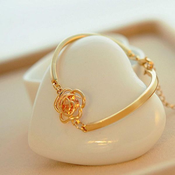 bangle fashion rose flower charm zircon bracelet for women hollow crystal & girl's birthday gifts wholesale, Black
bangle fashion rose flower charm zircon bracelet for women hollow crystal & girl's birthday gifts wholesale, Black