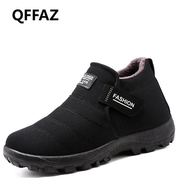 qffaz new men boots winter velvet warm snow boots men shoes footwear fashion rubber ankle work shoes winter men's, Black
qffaz new men boots winter velvet warm snow boots men shoes footwear fashion rubber ankle work shoes winter men's, Black