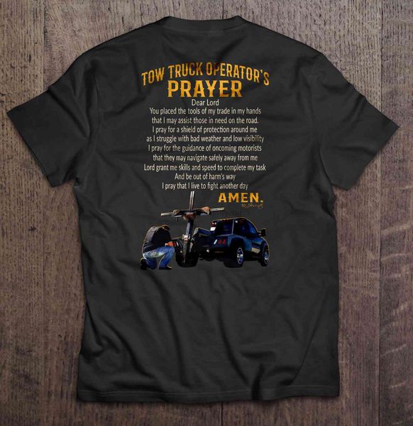 men tshirt tow truck operator's prayer dear lord you placed the tools of my trade in my hands women t-shirt
men tshirt tow truck operator's prayer dear lord you placed the tools of my trade in my hands women t-shirt
