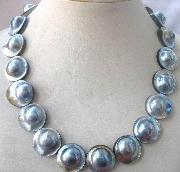 south sea mabe pearl white /blue coin necklace 18inch wholesale beads nature fppj woman 2020, Silver
south sea mabe pearl white /blue coin necklace 18inch wholesale beads nature fppj woman 2020, Silver