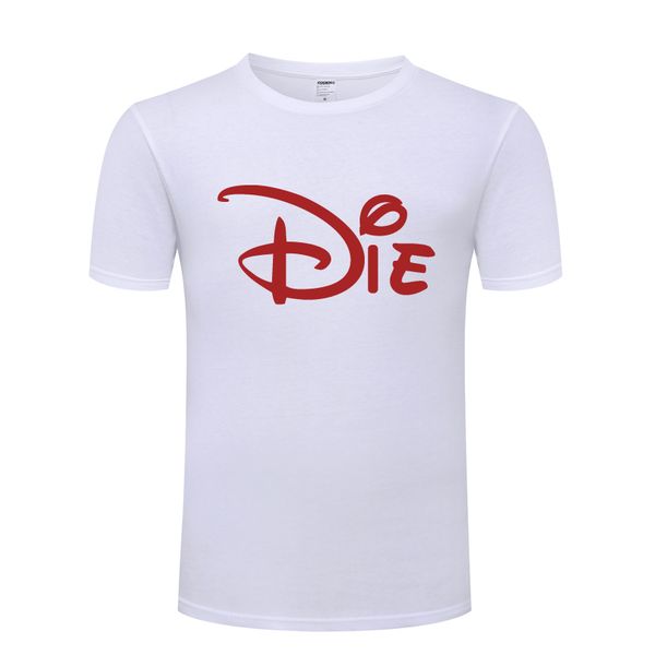 creative die logo mens men t shirt tshirt 2018 new short sleeve o neck cotton casual t-shirt tee