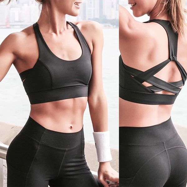gym clothing amazon cross border joint sports brassiere beauty back clothes -resistant vest yoga 262008, White;black
gym clothing amazon cross border joint sports brassiere beauty back clothes -resistant vest yoga 262008, White;black