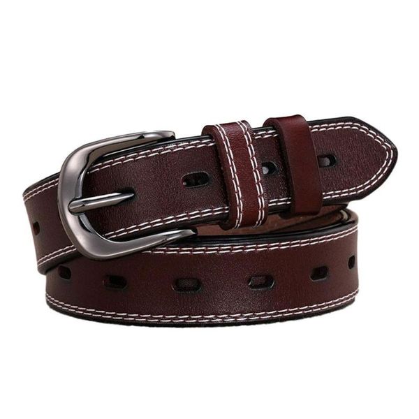 vintage womens ladies casual formal leather pin buckle belts for jeans dress pants, Black;brown
vintage womens ladies casual formal leather pin buckle belts for jeans dress pants, Black;brown