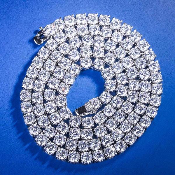 dnschic 5mm hip hop jewelry iced out cubic zirconia tennis chain hip hop jewelry, Silver
dnschic 5mm hip hop jewelry iced out cubic zirconia tennis chain hip hop jewelry, Silver