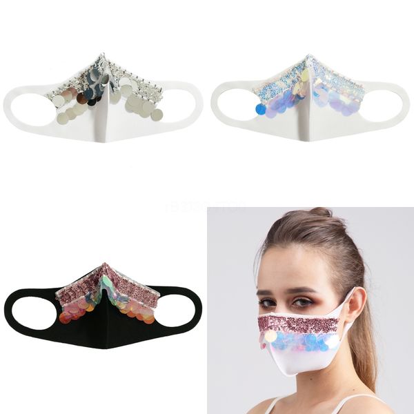 glitter bling bling sequins mask dustproof wasable windproof mask elastic earloop breatable nigtclub party mask#234#227, Black
glitter bling bling sequins mask dustproof wasable windproof mask elastic earloop breatable nigtclub party mask#234#227, Black