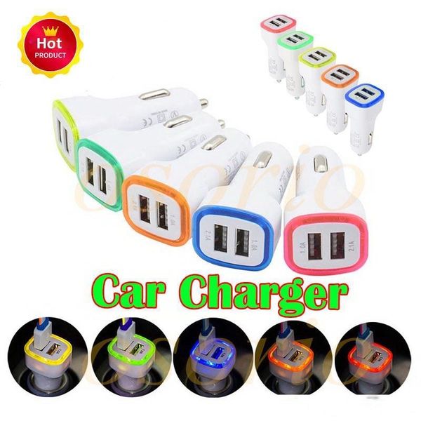 universal led dual usb car charger vehicle portable power adapter 5v 2.1a for iphone 11 x samsung s8 note 8 with opp package
universal led dual usb car charger vehicle portable power adapter 5v 2.1a for iphone 11 x samsung s8 note 8 with opp package