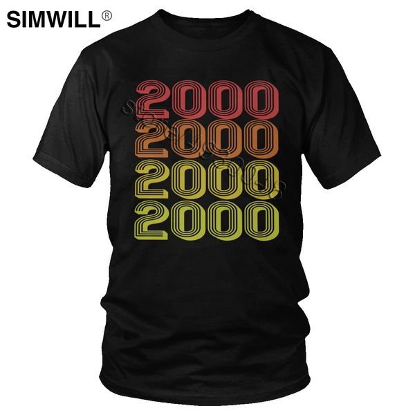 retro born in 2000 t-shirt unique design soft cotton shirt for men short sleeved fashion summer tee 20th birthday gift tshirt
retro born in 2000 t-shirt unique design soft cotton shirt for men short sleeved fashion summer tee 20th birthday gift tshirt